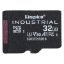  Зображення Карта пам`ятi MicroSDHC 32GB UHS-I/U3 Class 10 Kingston Industrial (SDCIT2/32GBSP) 